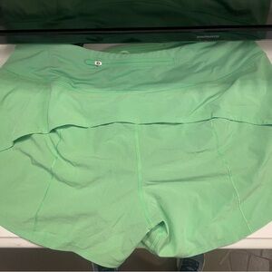 Lululemon Athletica Green Skorts with Athletic Fabric
